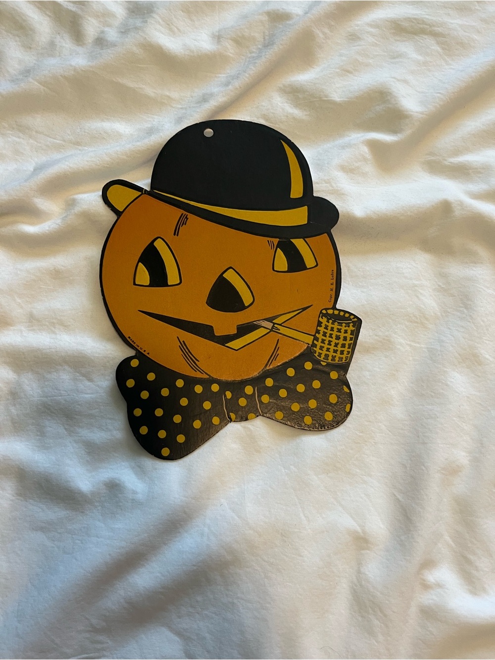 Vintage Pumpkin cutout